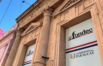 Fachada de la nueva sede del Fondec, sobre la calle Cerro Corá 765. La institución habilitó la convocatoria nacional para este 2026.