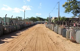 Transformadores en desuso de ANDE.