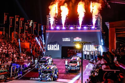 Apertura del Mundial de Rally en Itapúa.