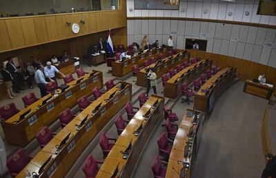 Sesion del senado sin quorum en el congreso nacional
Hoy 04 de Abrol de 2023