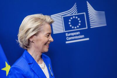 Ursula von der Leyen, presidenta de la Comisión Europea.
