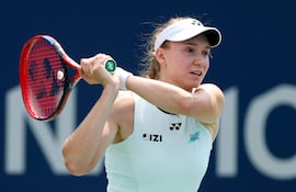 Elena Rybakina (27 años), semifinalista del Abierto de Canadá.