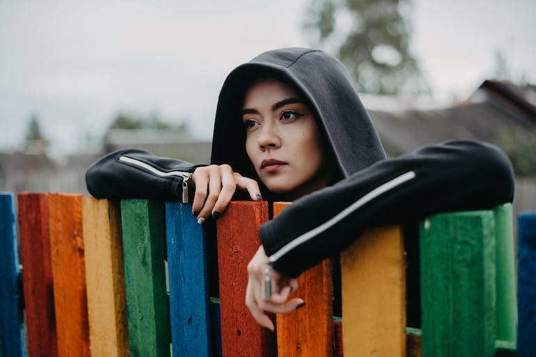 Concepto de estrés de minorías, comunidad LGBT.