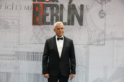 El cantante Alejandro Sanz, días pasados, en la presentación de la serie "Berlín" en Madrid. El artista español regresará a Paraguay en marzo próximo.