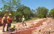 Inician construcción de alcantarillado sanitario en Carapeguá.
