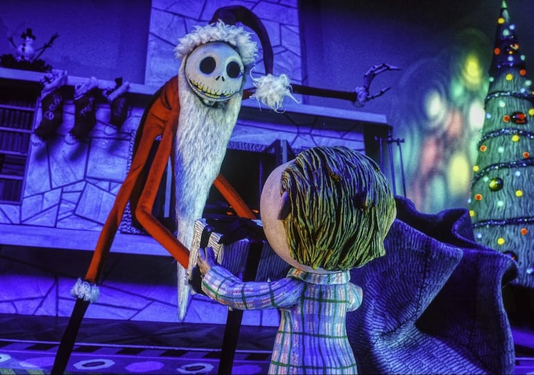 Imagen de la película The Nightmare Before Christmas
