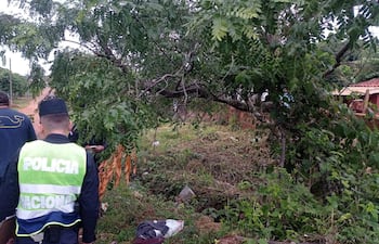 vdb Lugar donde fue encontrado el feto abandonado.