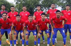 Formación de General Aquino que enfrentará a Sanjosiana por los cuartos de final del Interligas.