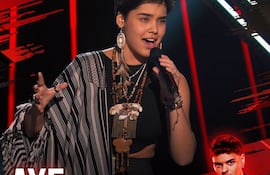Ayelén Alfonso quedó en el grupo de Abraham Mateo.