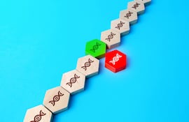 Sustitución de secciones defectuosas del ADN, imagen ilustrativa.