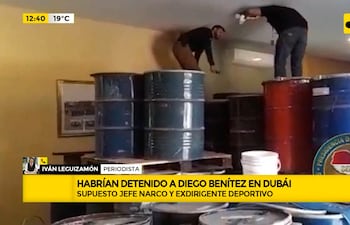 Exdirigente de fútbol Diego Benítez, habría sido detenido en Dubái