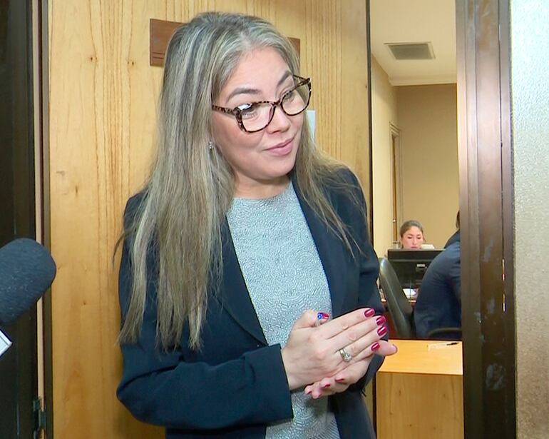 Directora de Asuntos Judiciales de la Cámara de Diputados, Shirley González, cuñada del exdiputado Dany Durand.