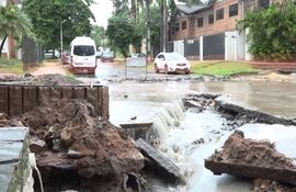 Obras de desagüe en Trinidad causan perjuicios a vecinos y avanzan con retraso