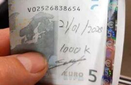 “Token” empleado y enviado entre Cabreira y Santoro.