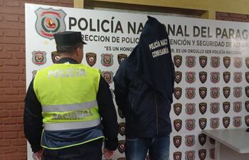 Cecilio Molinas Marecos, detenido.