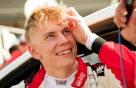 Sami Pajari (24 años), ganador del Rally de Finlandia.