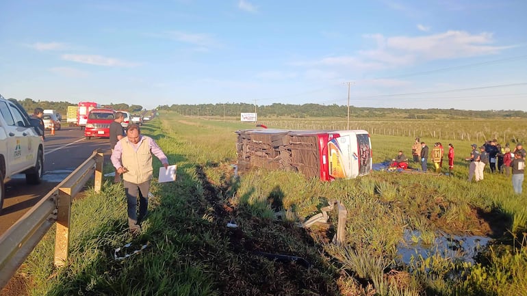 Reacción de Guaireña SRL tras accidente fatal en Coronel Oviedo