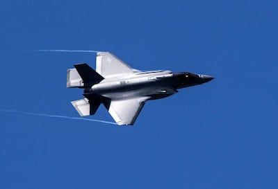 Un caza F-35 de la Fuerza Aérea de los Estados Unidos. (Imagen de archivo)