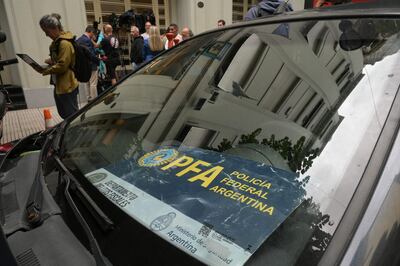 La justicia de Argentina allanó esta mañana la sede de la Asociación del Fútbol Argentino (AFA).