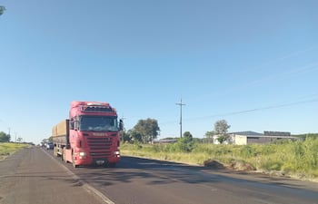 Esta zona corresponde al distrito de Guayaybí, donde en varias ocasiones se produjeron accidentes de tránsito por culpa de los baches