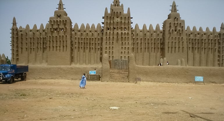 Djenné, la Gran Mezquita de Mali.