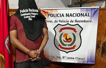 Un ciudadano de nacionalidad peruana fue detenido por la Policía Nacional tras protagonizar un violento hecho de violencia familiar