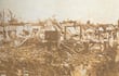 Devastada ciudad de Encarnación tras el tornado, en 1926.