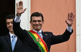 El nuevo presidente boliviano, Rodrigo Paz Pereira.