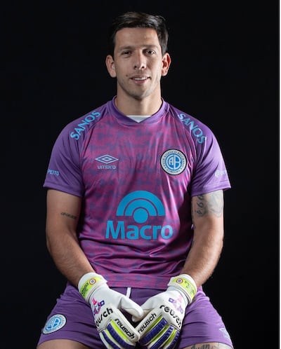 Juan Espínola, nuevo arquero de Belgrano.