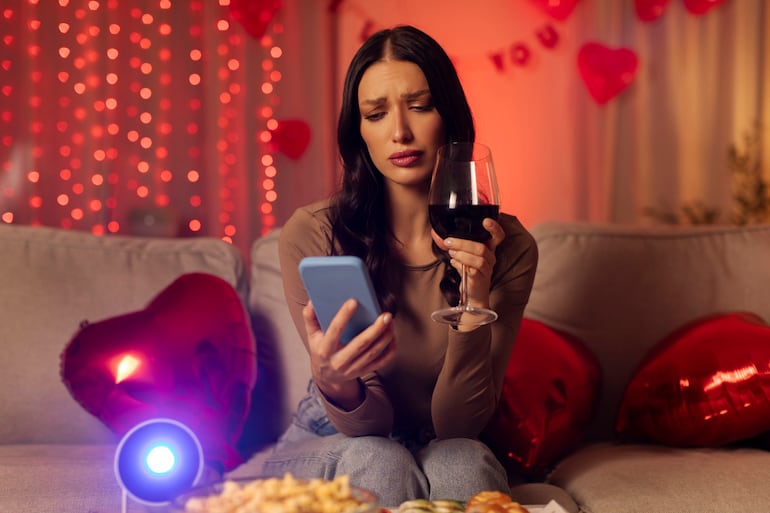 Por qué muchas parejas pelean en San Valentín.