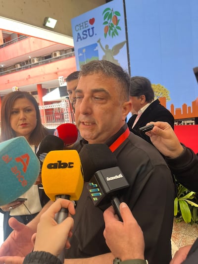 Wildo Almirón, apoderado de la Asociación Nacional Republicana (ANR).
