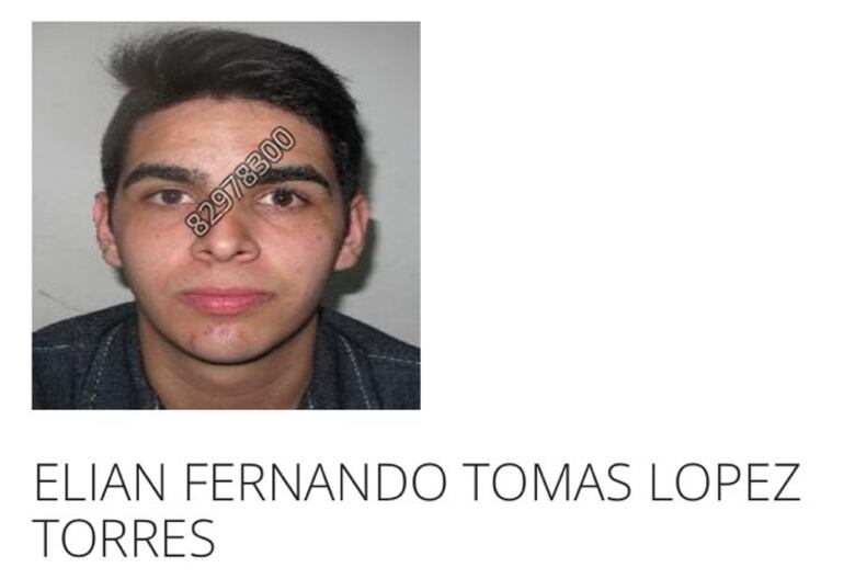 El presunto agresor de Dahiana Benítez.