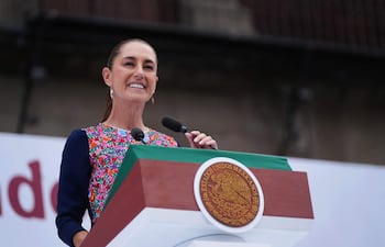 Claudia Sheinbaum, presidenta de México.