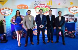 Diego Chamorro, Eduardo Giménez, Rodrigo Maldonado e Ignacio Soto.