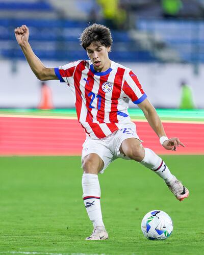 Octavio Alfonso, talentoso jugador de la Albirroja y autor del gol contra Chile en la fase de grupos