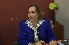 La agente fiscal Rosa Noguera, quien encabeza la investigación abierta por la muerte de un adolescente durante una gresca registrada en un partido de fútbol de la categoría Sub15.