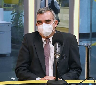 Nuevo ministro del MEC, Ricardo Nicolás Zárate Rojas, en estudios de ABC Cardinal