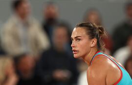 Sabalenka: “Desde siempre me dicen que esta no es mi superficie”.