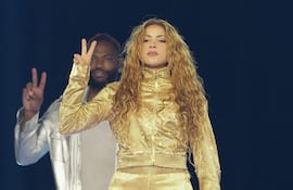 La cantante colombiana Shakira.
