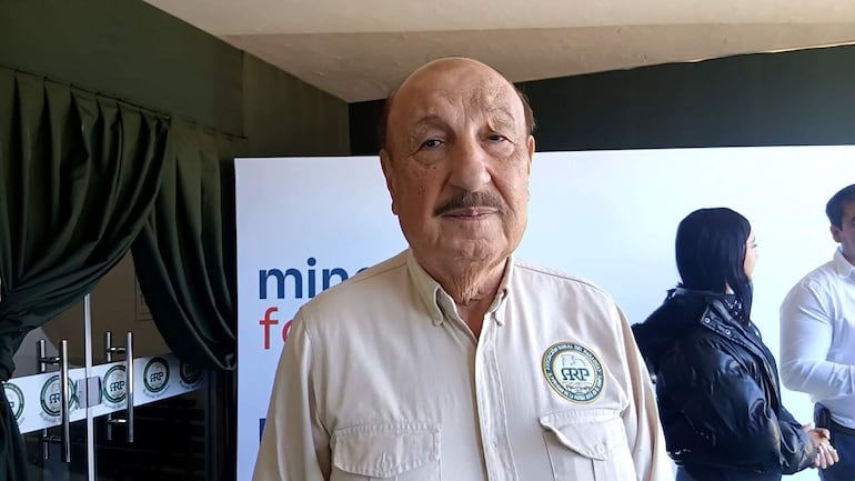 Doctor César Rodríguez, presidente de la Asociación Rural del Paraguay (ARP), Regional Amambay.