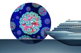 Hantavirus en un crucero, imagen ilustrativa.
