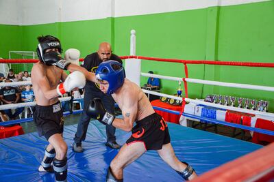 Grandes peleas se disfrutaron en el Open The Machine Fight.
