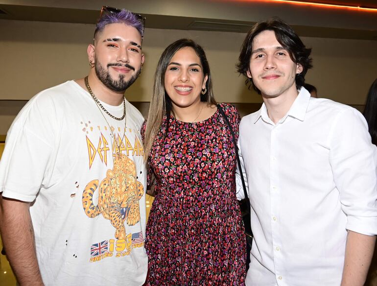 Ariel Medicen, Patilu Giangreco y Haupel.