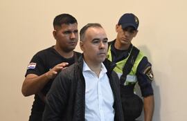 Daniel Montenegro Menesez, uno de los tres acusados en el caso Pavo Real Py, que afrontará juicio oral.