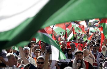 Miles de manifestantes en Viena a favor de Palestina y contra el “genocidio” en Gaza