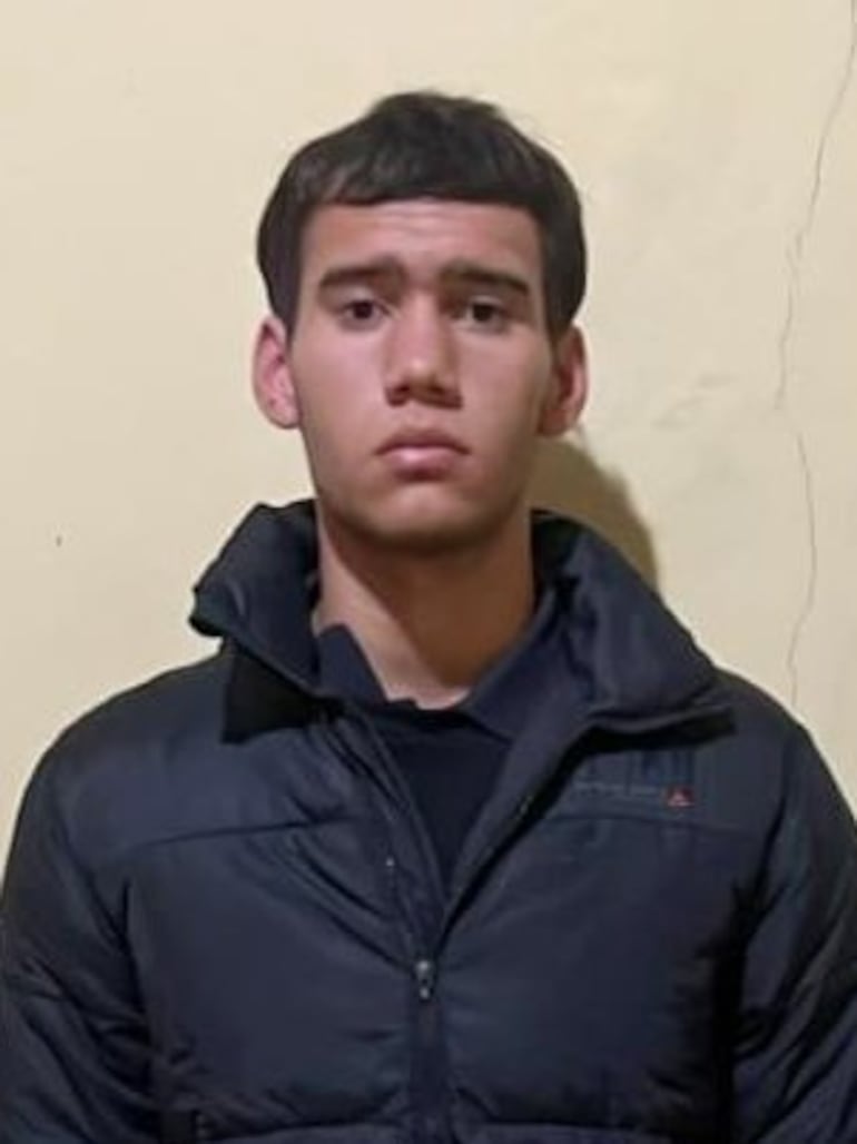 Facundo Mauricio Balbuena Villasboa, supuesto asesino capturado en Nueva Italia.