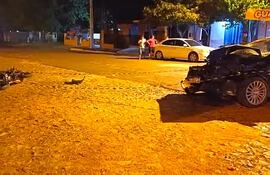 Choque frontal deja un muerto en Quiindy.