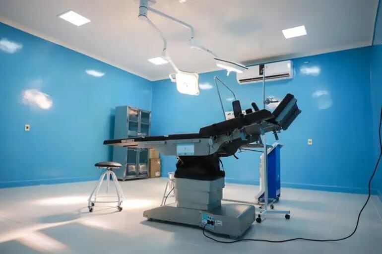 El Hospital de Atyrá cuenta con salas equipadas.