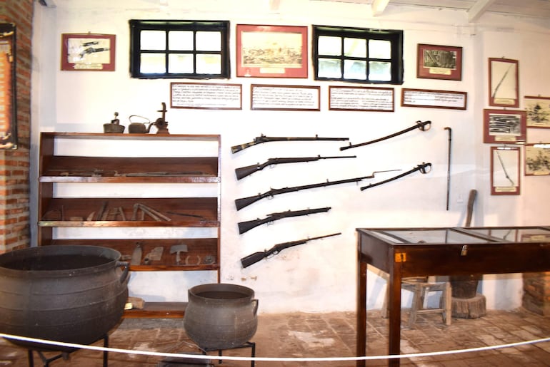 Los visitantes también podrán conocer el Museo Histórico de la Artillería de Paraguarí “General Enrique Duarte Alder”.