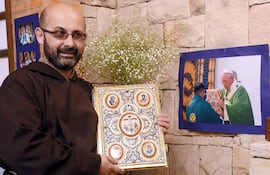 El hermano Mariosvaldo Florentino, sacerdote de la Orden de los Franciscanos Capuchinos